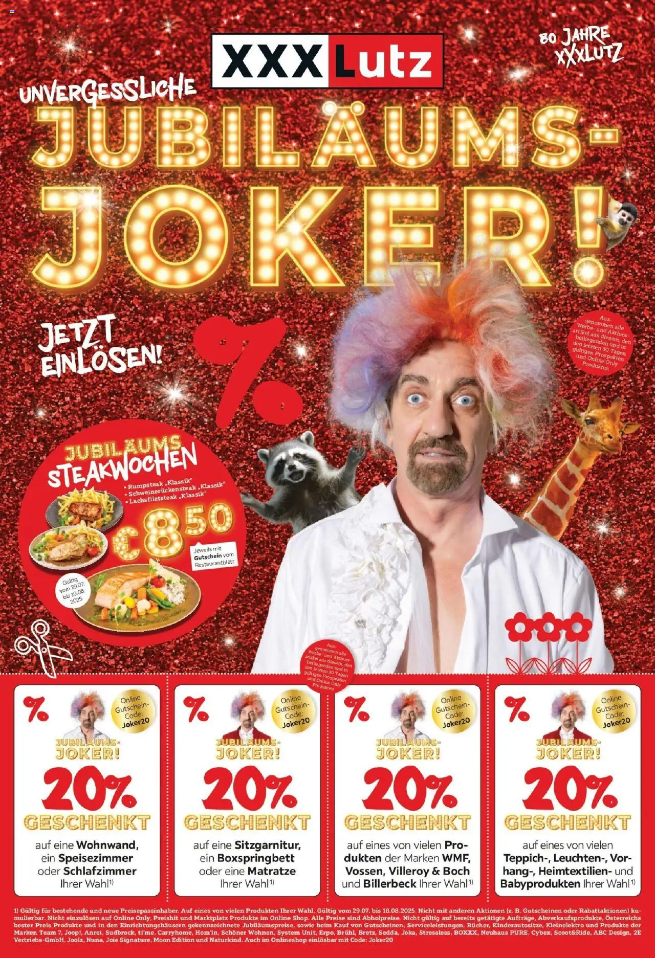  XXXLutz Jubiläums - Joker ab (29.07.2025 - 05.08.2025) - Seite 1