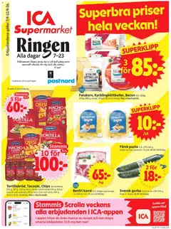 Förhandsgranska reklamblad Stockholm från butik ICA Supermarket gäller från 06/04/2026