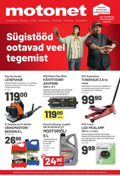 Kaupan Motonet Tarjoukset - Sügistööd ootavad veel tegemist esikatselu, voimassa 17/09/2025