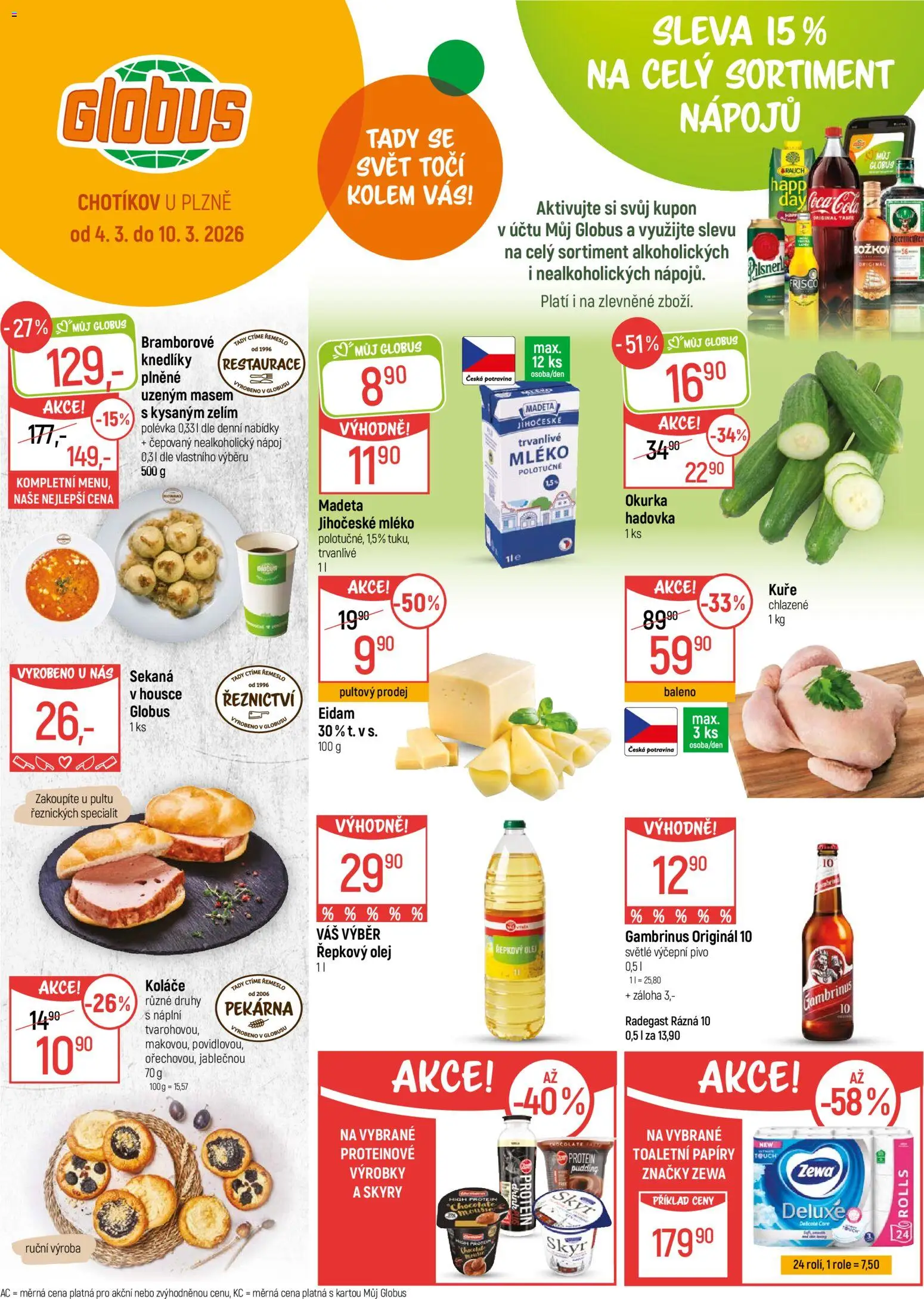 Náhled nabídky: Globus Globus leták - Plzeň platný od 04.03.2026