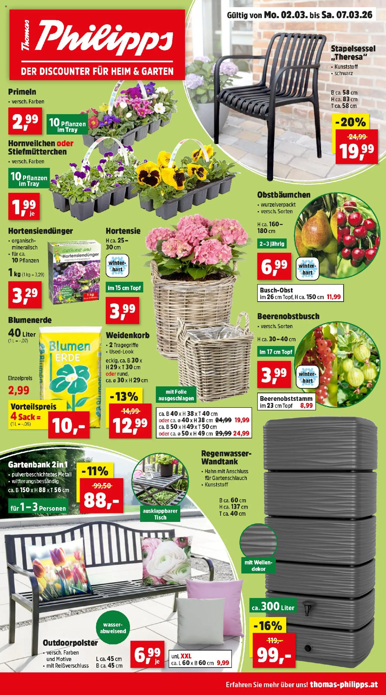 Vorschau der Angebote: Thomas Philipps Flugblatt gültig ab 02.03.2026 - Wasser, Tisch