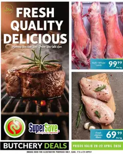 Preview of Super Save flyer valid from 20/04/2026
