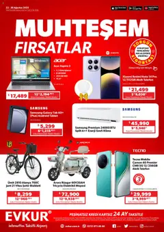 Evkur Katalog 22.08.2025 - Broşürünün önizlemesi