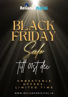 Preview of leaflet Black Friday from store Reliance Digital is valid from 24/11/2025