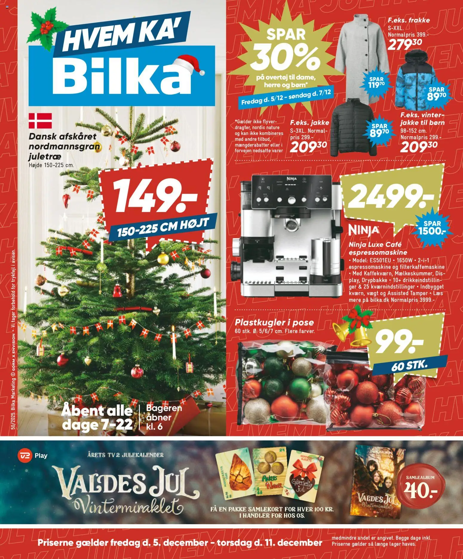 Eksempel på tilbudsavis Nonfood fra butik Bilka gyldig fra 05/12/2025