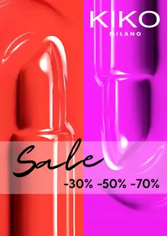 Anteprima dell'opuscolo Attuale volantino dal negozio Kiko valido da 07/01/2026