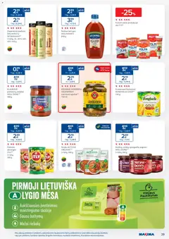 MAXIMA parduotuvės leidinio Leidinys galiojančio nuo 2025.10.28 peržiūra | puslapis: 29