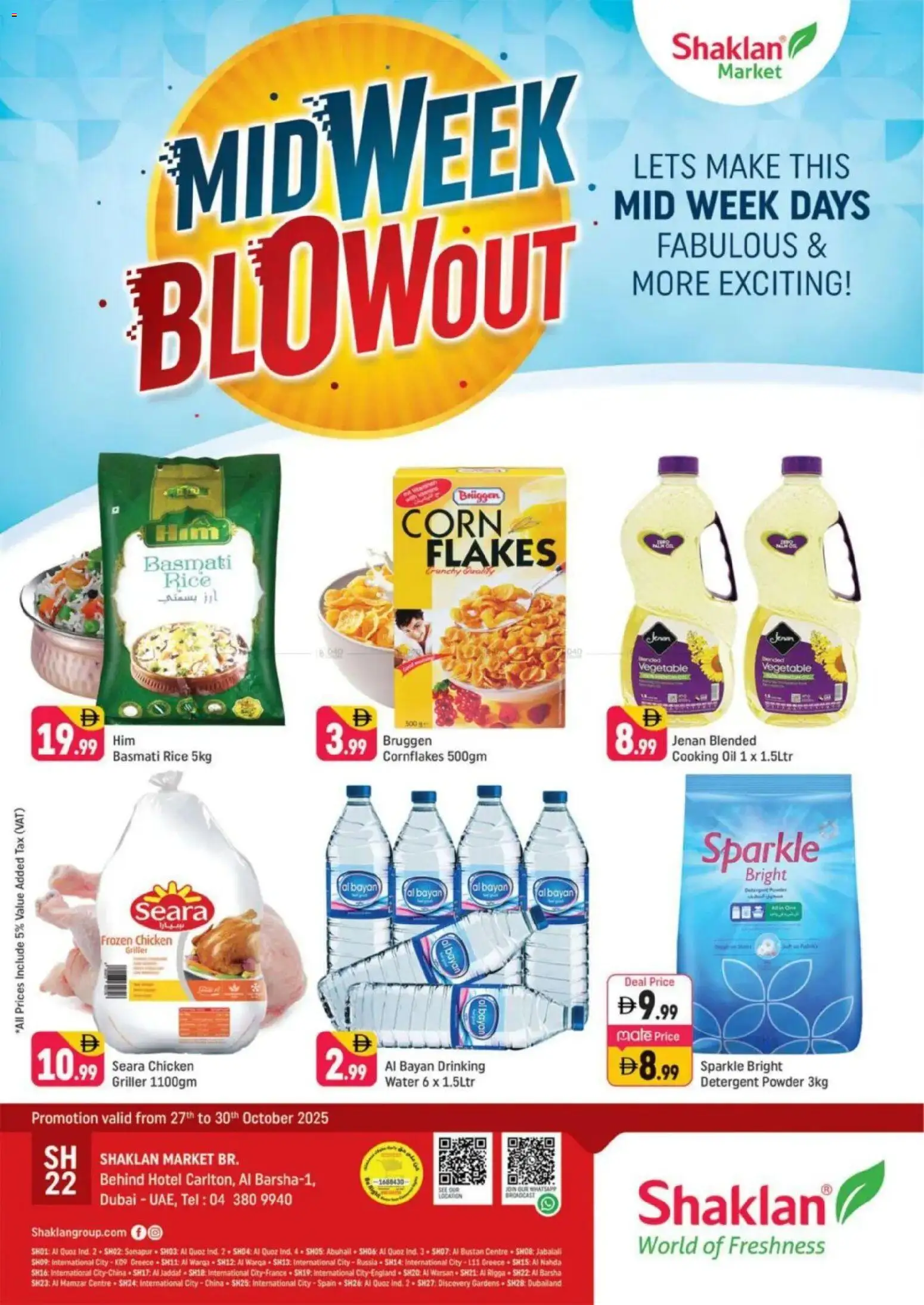 Preview of the catalogue Midweek Blow Out - Al Barsha 1, Dubai of store Shaklan valid from 28 Oct, 2025