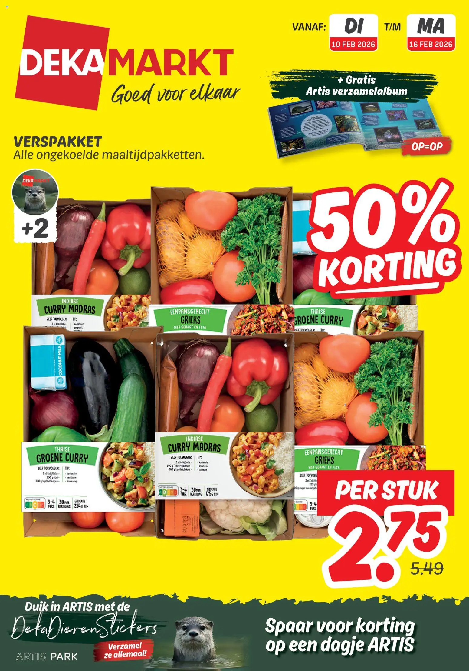 Voorbeeld van Folder van winkel Dekamarkt geldig vanaf 10-02-2026