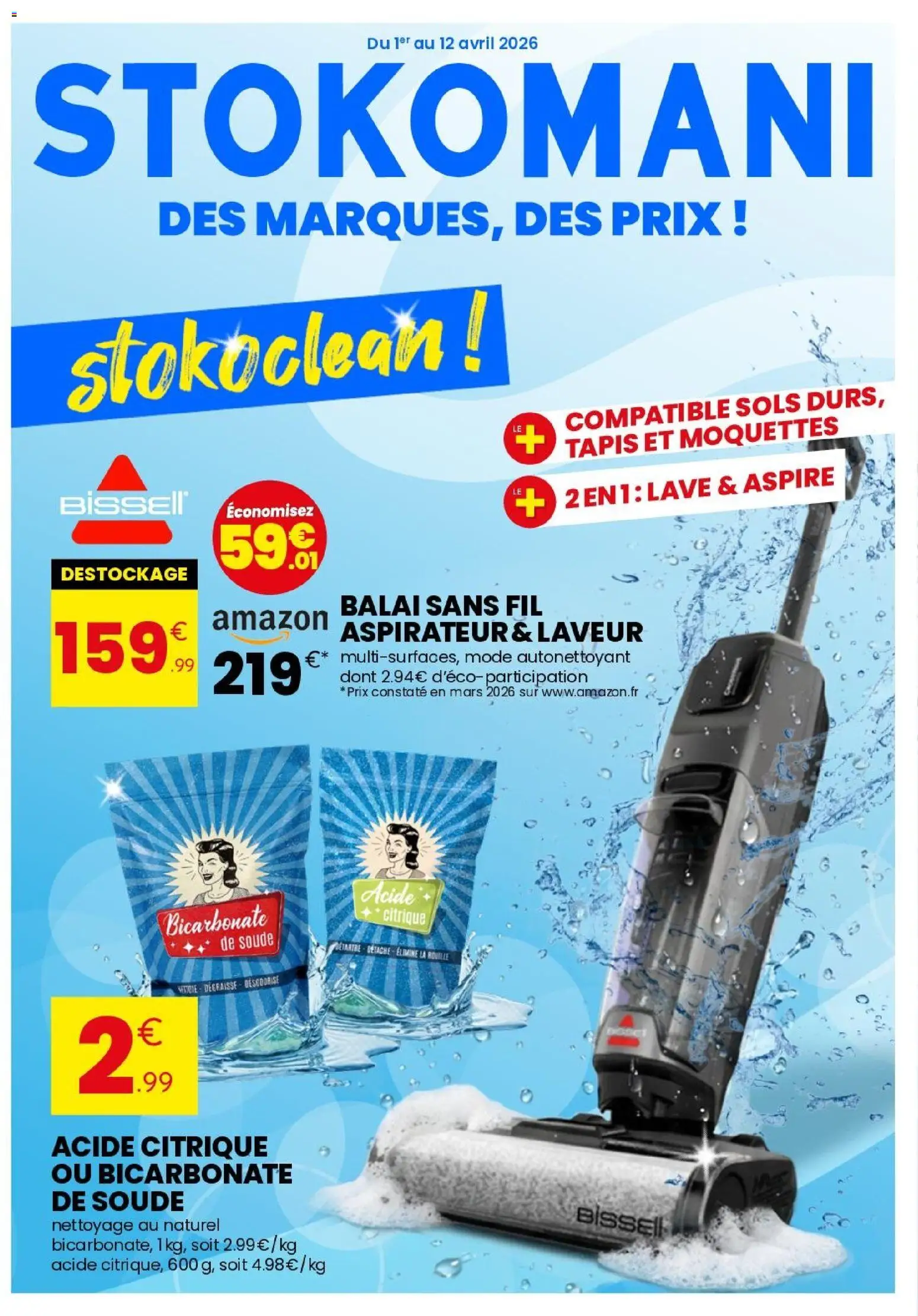 Prévisualisation de Stokomani catalogue du magasin Stokomani formulaire valide 01/04/2026