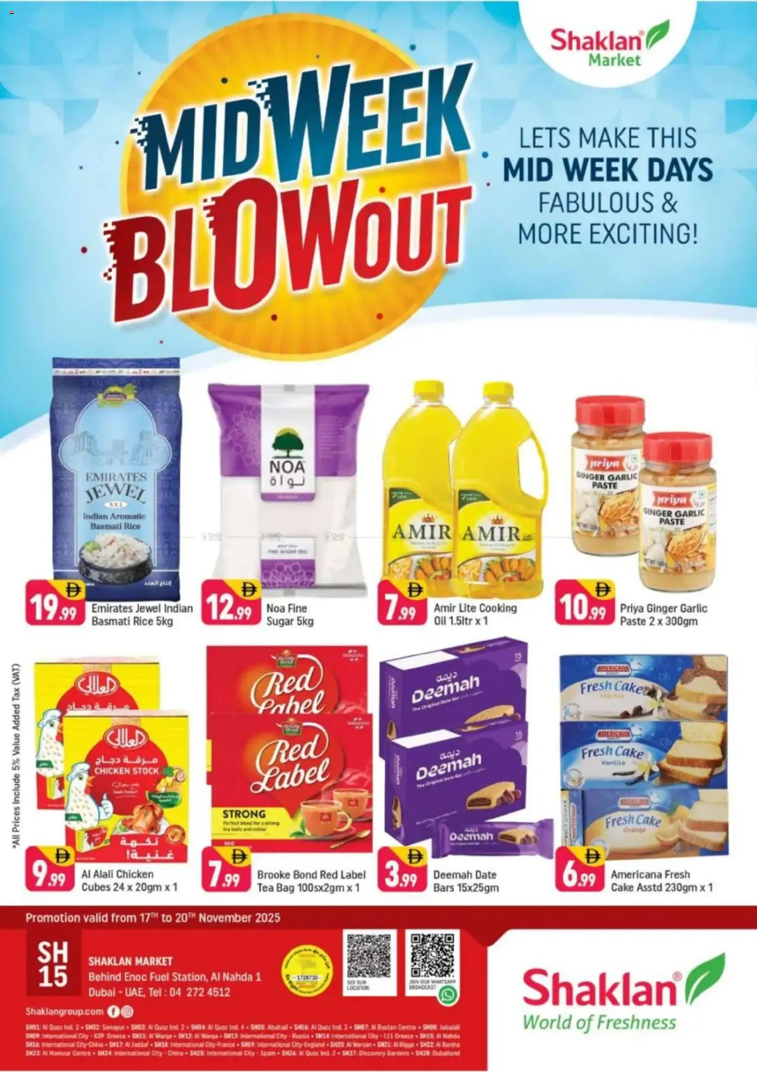 Preview of the catalogue Midweek Blow Out - Al Nahda 1, Dubai of store Shaklan valid from 17 Nov, 2025