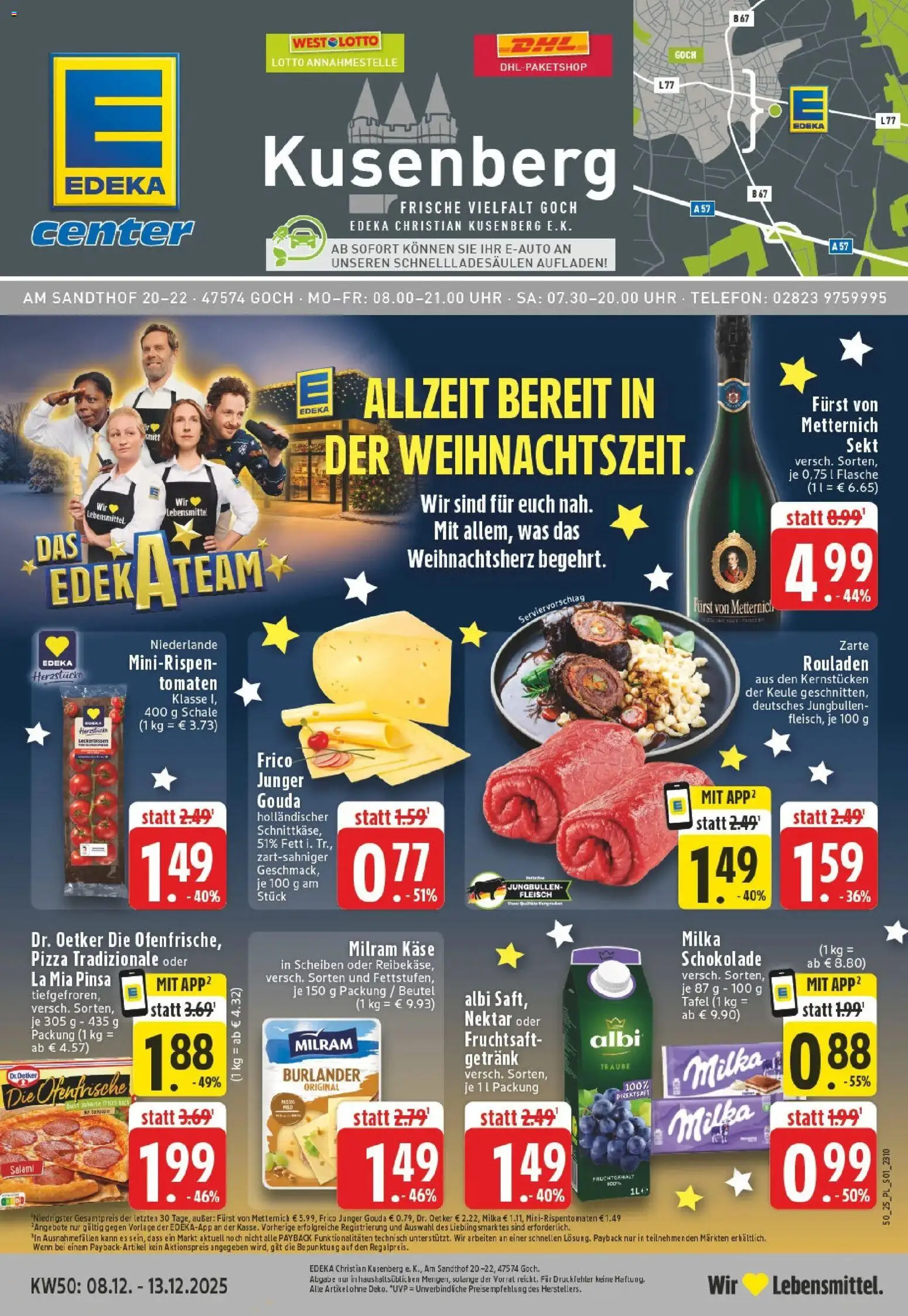 Vorschau von dem Prospekt des Geschäftes Edeka, gültig ab dem 07.12.2025