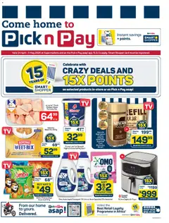 Preview of Pick n Pay flyer valid from 24/04/2026