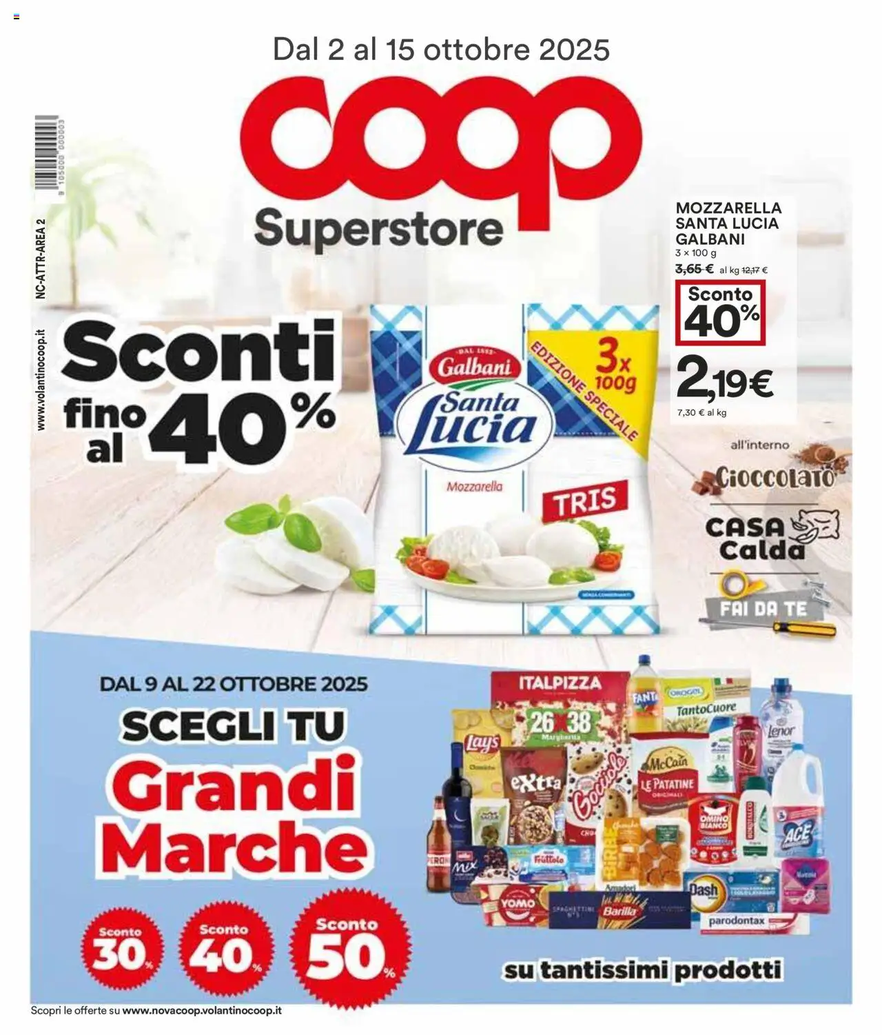 Volantino COOP valido da 02/10/2025 numero di pagina 1