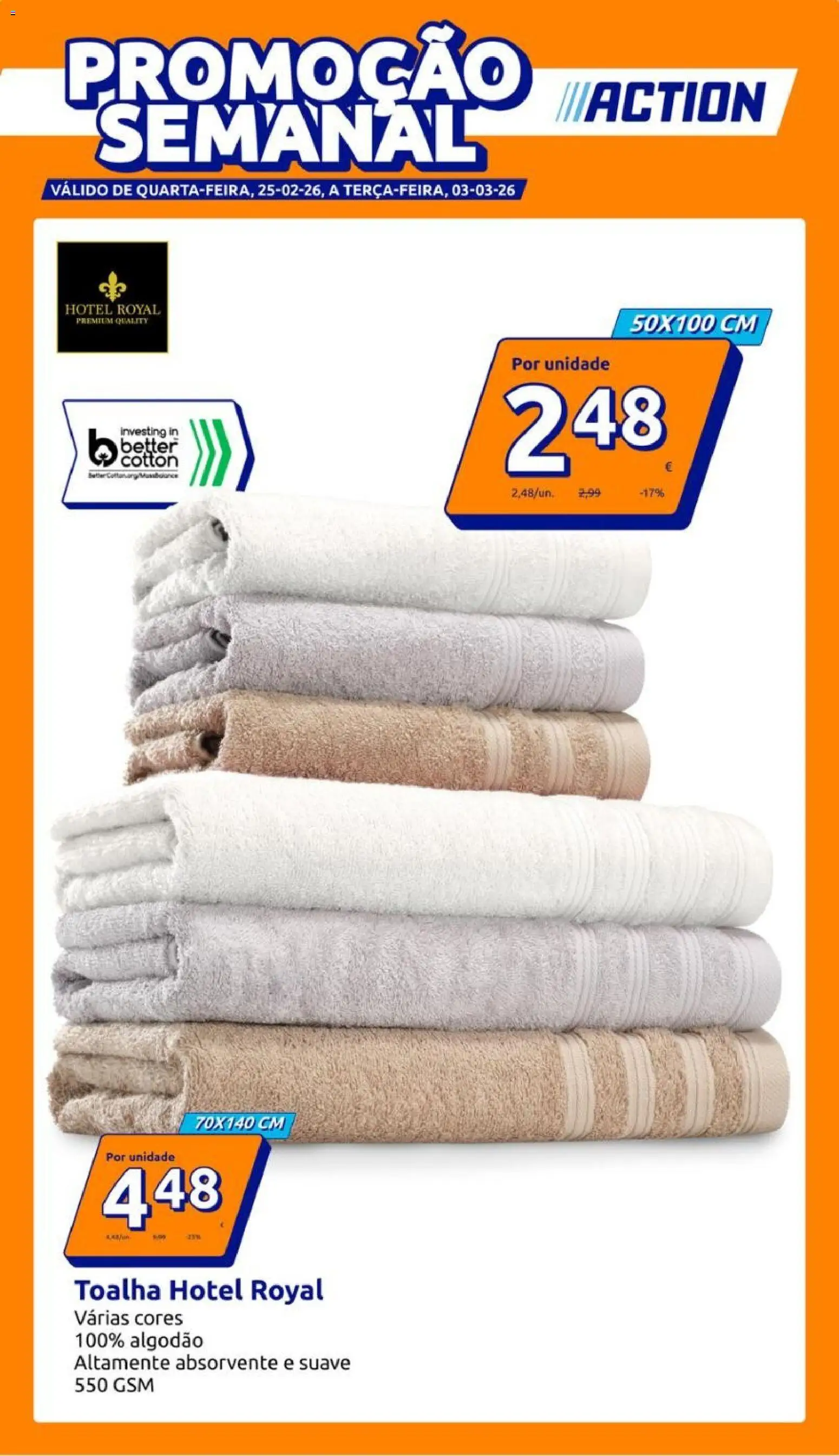 Pré-visualização do folheto da loja Action válida a partir de 25/02/2026