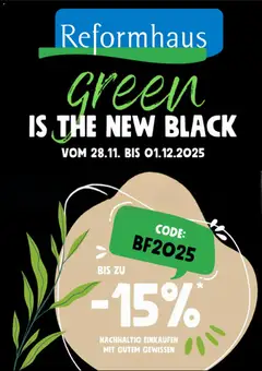 Vorschau von dem Prospekt des Geschäftes Reformhaus Bacher, gültig ab dem 28.11.2025