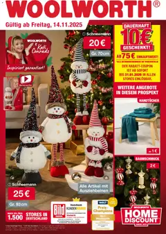 Vorschau von dem Prospekt des Geschäftes Woolworth, gültig ab dem 14.11.2025