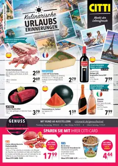 Vorschau von dem Prospekt des Geschäftes CITTI Markt, gültig ab dem 03.09.2025