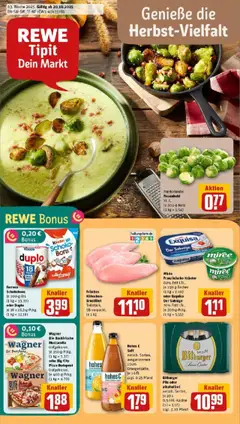 Vorschau von dem Prospekt des Geschäftes Rewe, gültig ab dem 19.10.2025