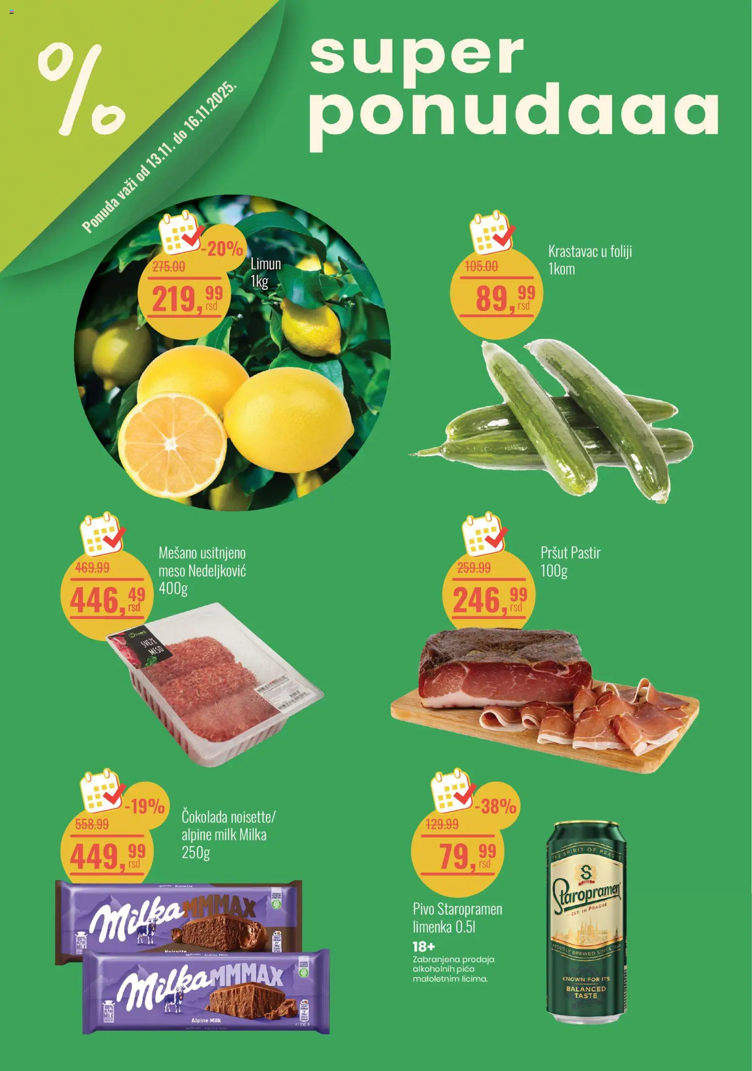Pregled Aroma Market kataloga - važi od 13.11.2025
