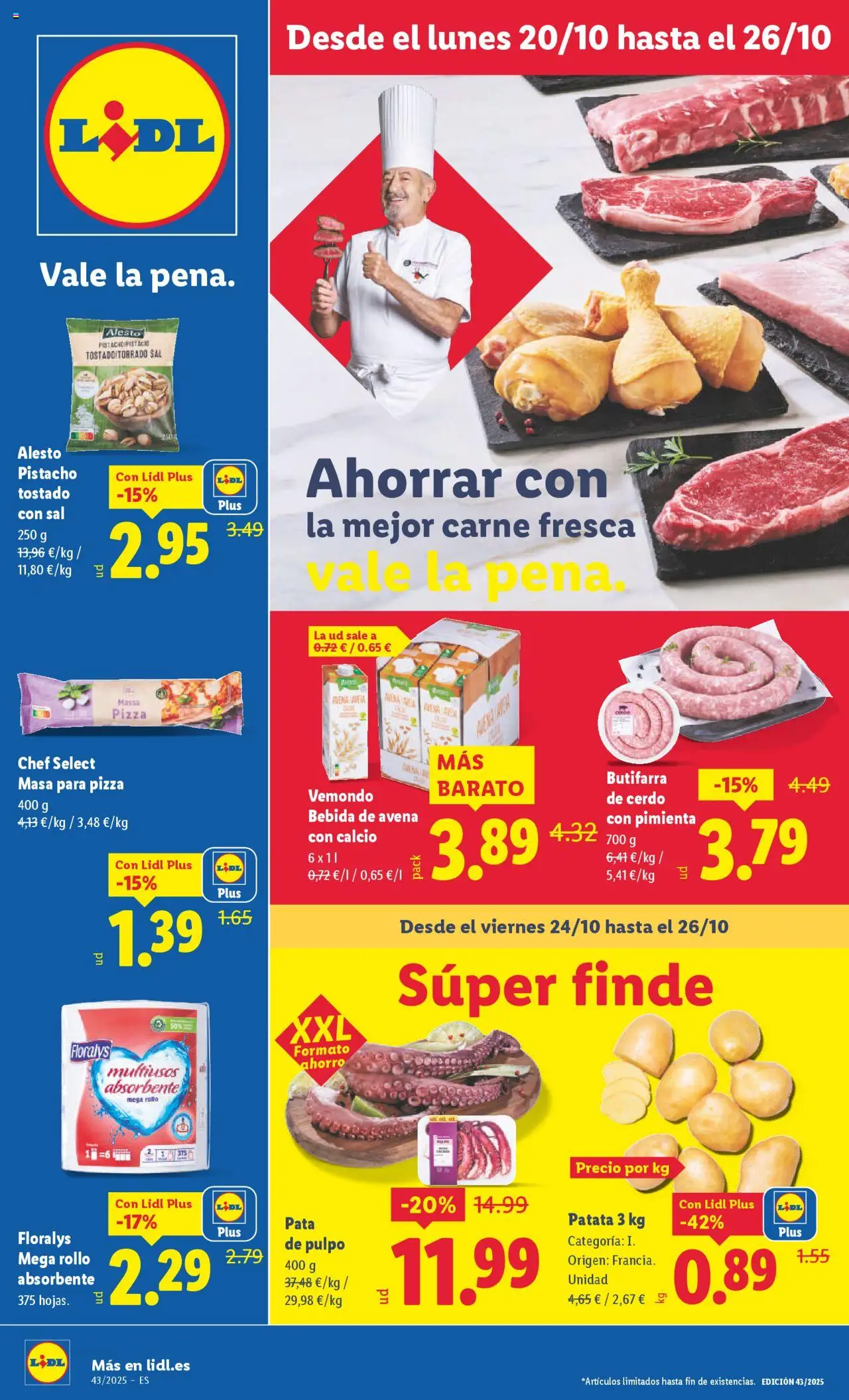 Vista previa del folleto de la tienda Lidl válido desde el 20/10/2025 