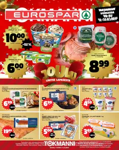 Kaupan Tokmanni EUROSPAR esikatselu, voimassa 11/12/2025