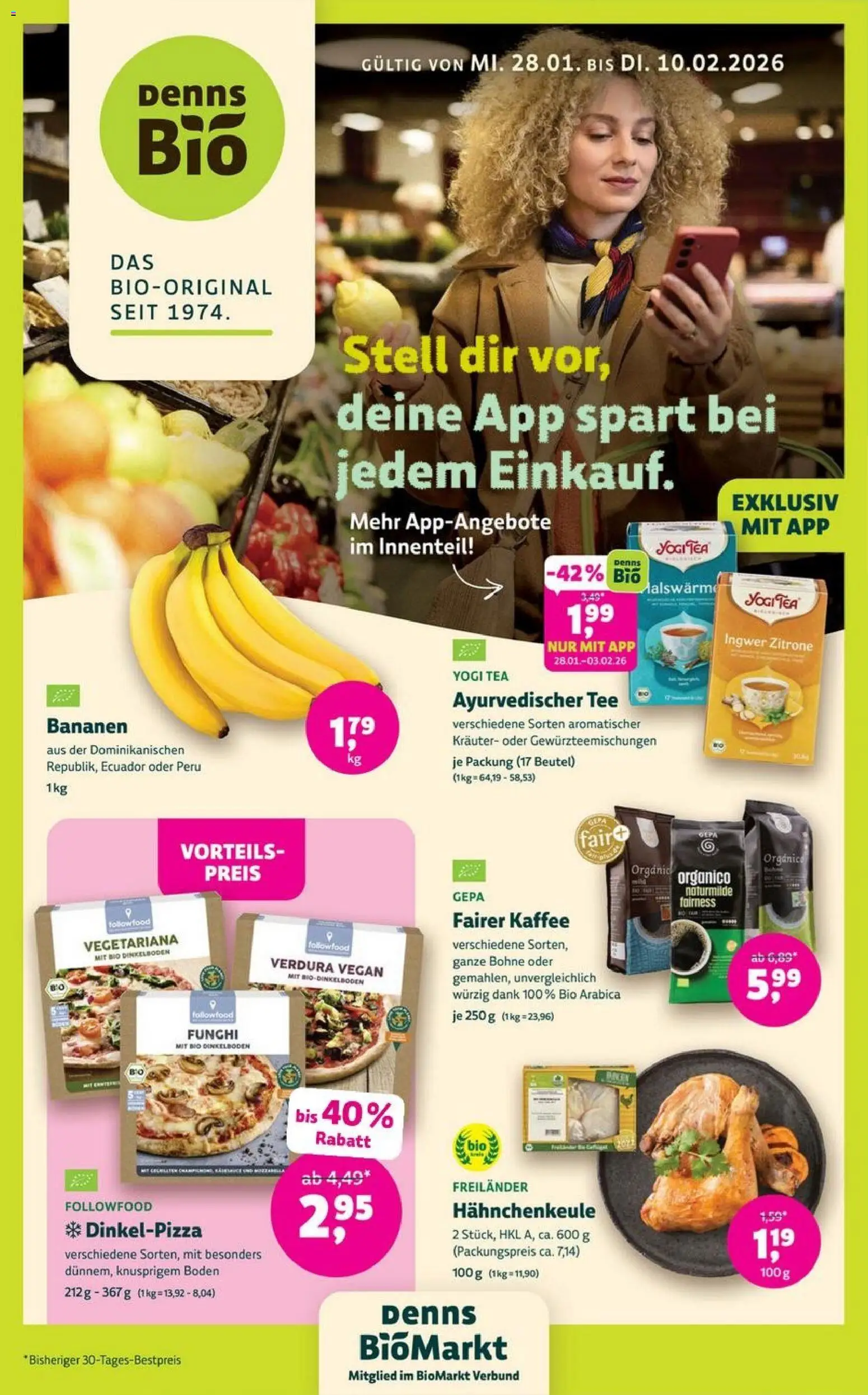 Vorschau von dem Prospekt des Geschäftes Denns BioMarkt, gültig ab dem 28.01.2026