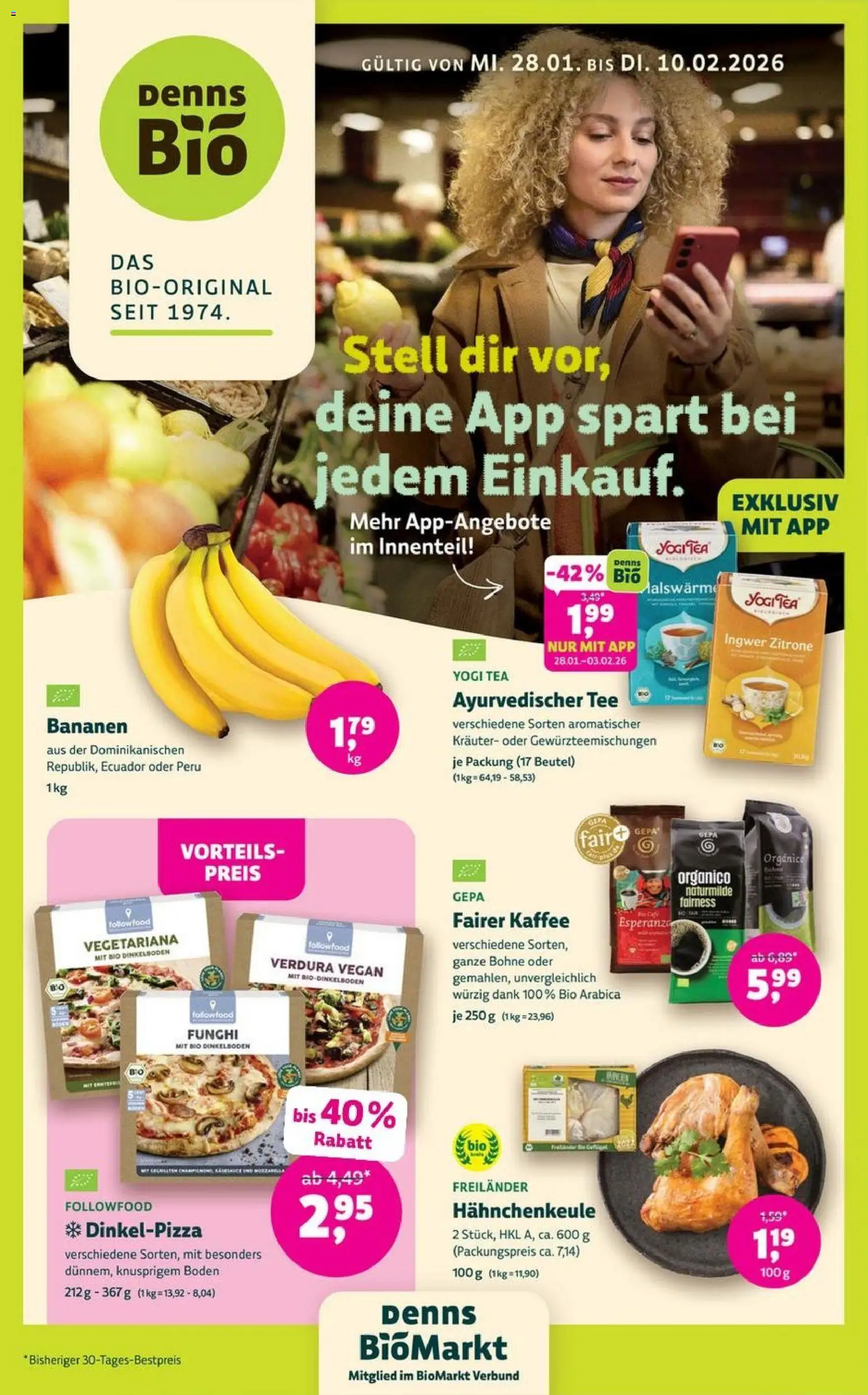 Vorschau von dem Prospekt des Geschäftes Denns BioMarkt, gültig ab dem 28.01.2026