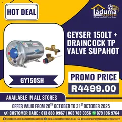 Preview of Laduma Hardware flyer valid from 20/10/2025