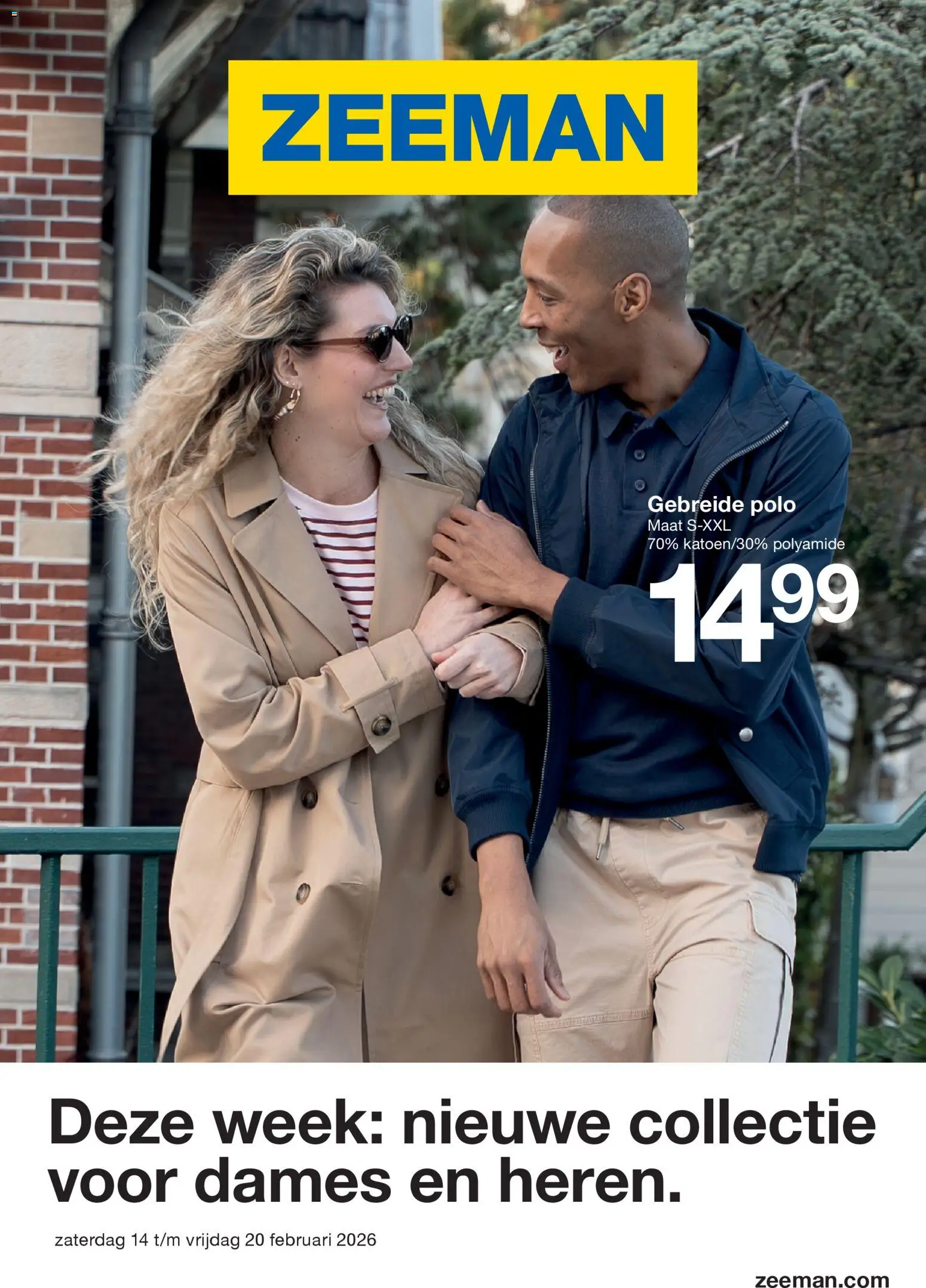 Voorbeeld van Folder van winkel Zeeman geldig vanaf 14-02-2026