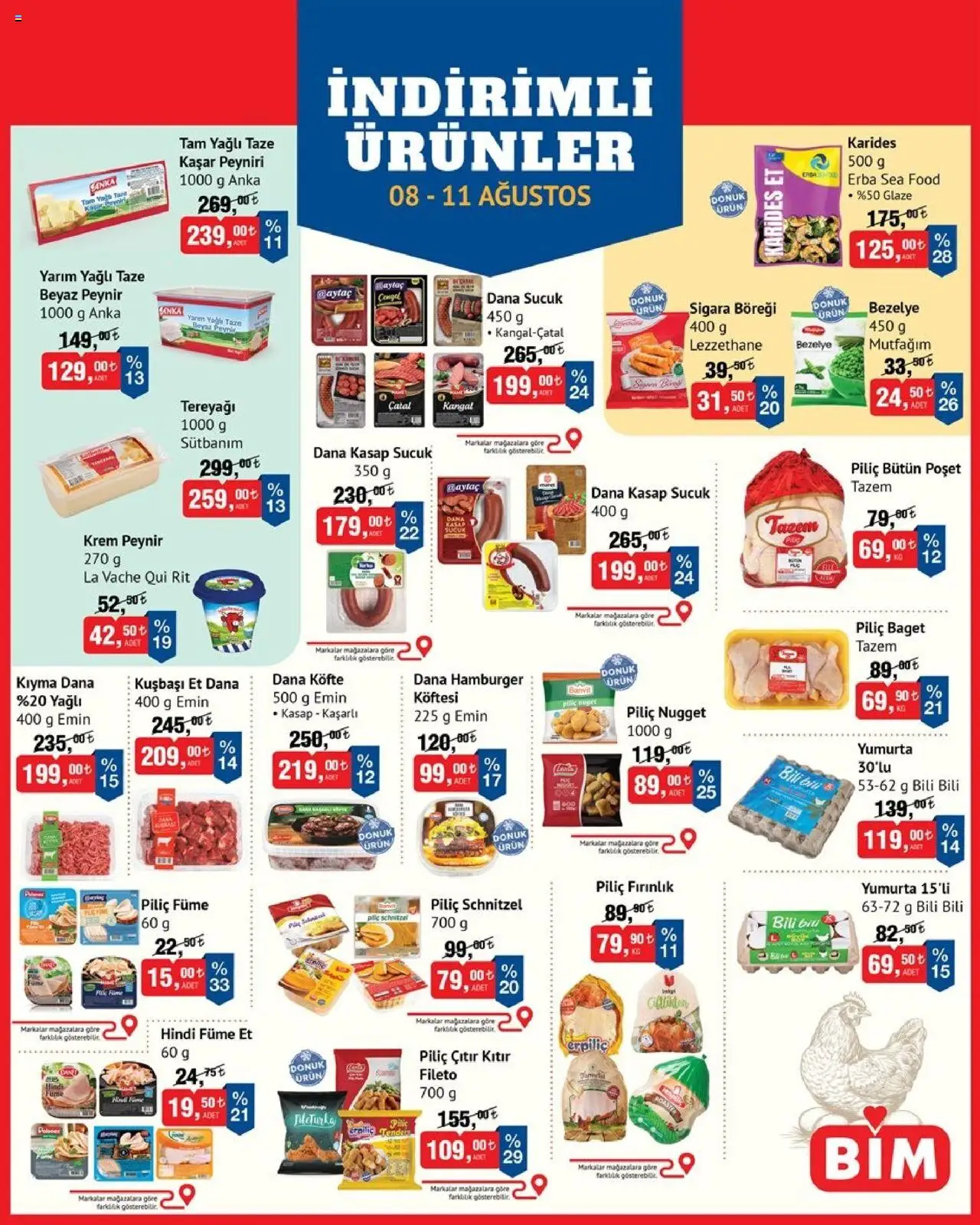 BİM Katalog bu hafta (08 Ağustos 2025) - Aktüel Broşür - Sayfa numarası 1