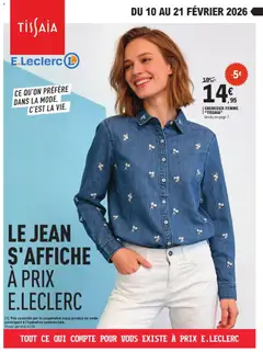 Prévisualisation de Tissaia du magasin E.Leclerc formulaire valide 10/02/2026
