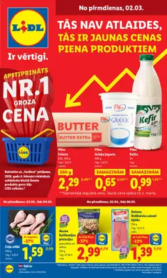 Skatīt Lidl akciju bukletu, derīgs no 02.03.2026.