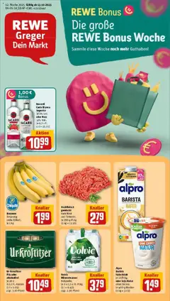 Vorschau von dem Prospekt des Geschäftes Rewe, gültig ab dem 13.10.2025