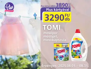 Plus Market - Aktuális ajánlatok megtekintése, amely érvényes 2025.08.01.-től