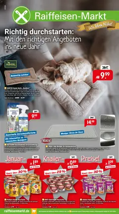 Vorschau von dem Prospekt des Geschäftes Raiffeisen Markt, gültig ab dem 05.01.2026