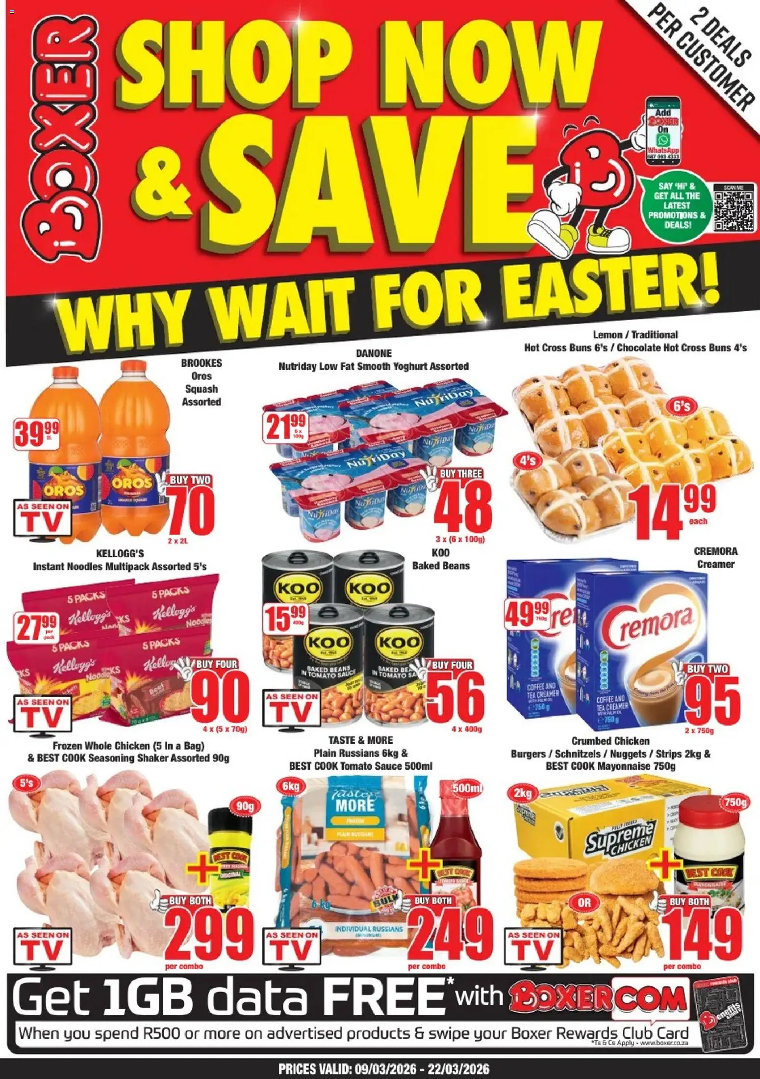 Preview of Boxer flyer valid from 09/03/2026