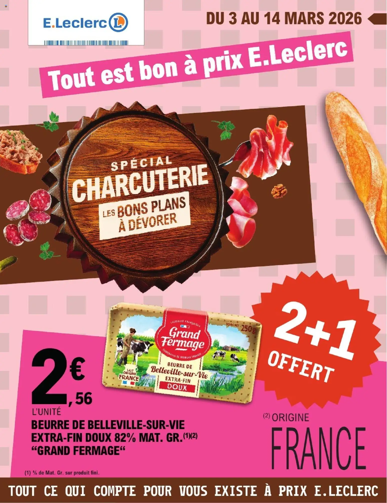 Prévisualisation de E.Leclerc - Depenser moins 5 - mixte du magasin E.Leclerc formulaire valide 03/03/2026