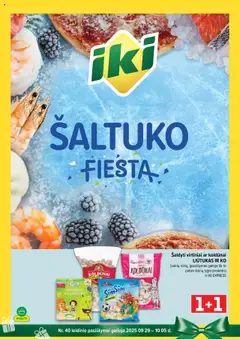 IKI parduotuvės leidinio Leidinys - Šaltuko fiesta galiojančio nuo 2025.09.29 peržiūra