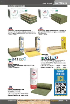 Prévisualisation de Catalogue du magasin Brico Cash formulaire valide 04/04/2025 | Page: 33