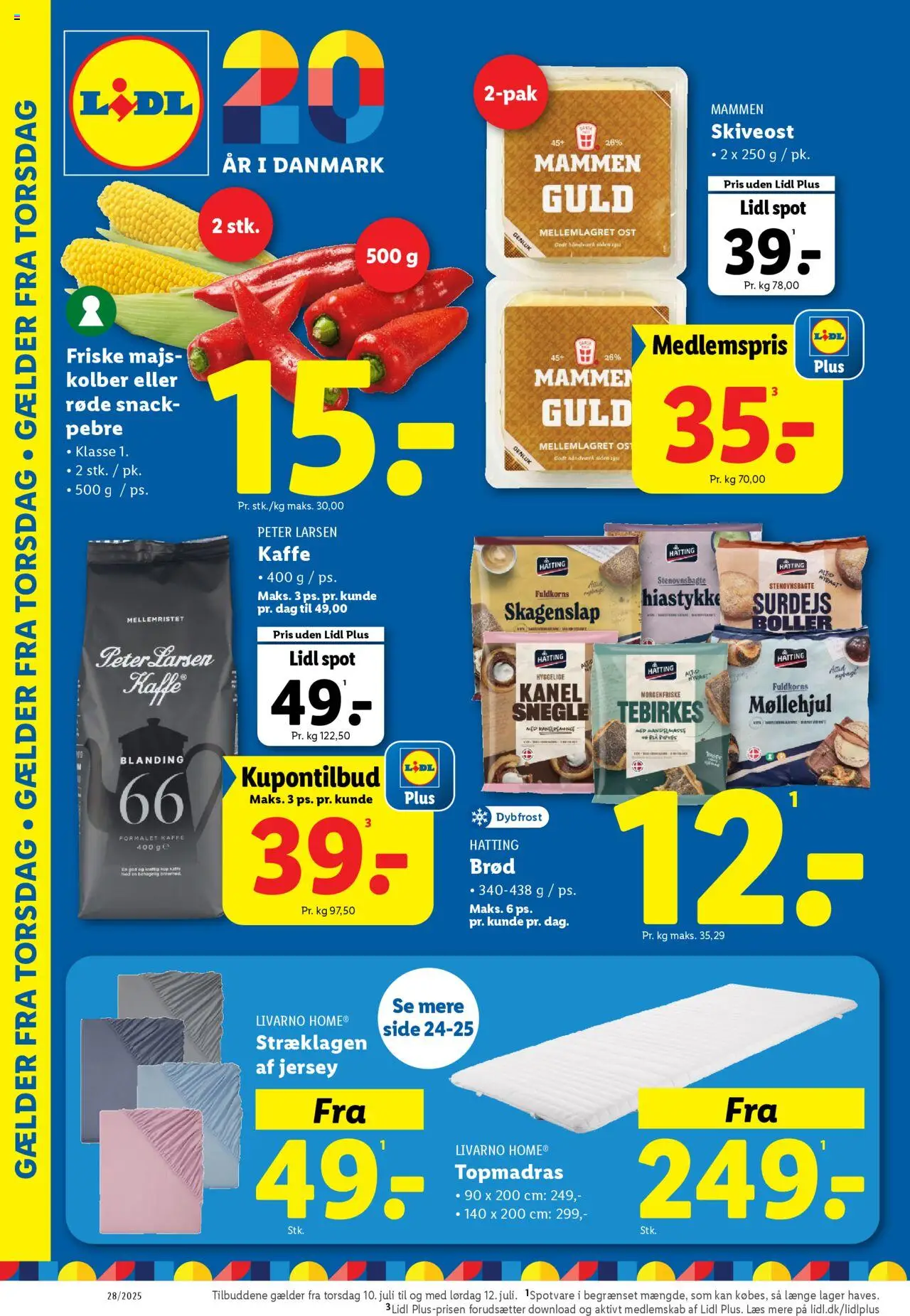 Lidl tilbudsavis gyldig fra 10/07/2025 - side 1