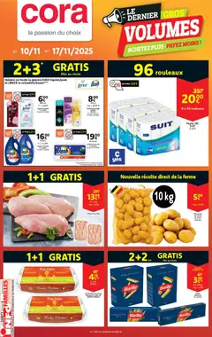 Prévisualisation de Folder de la semaine 46 du magasin Cora formulaire valide 10/11/2025