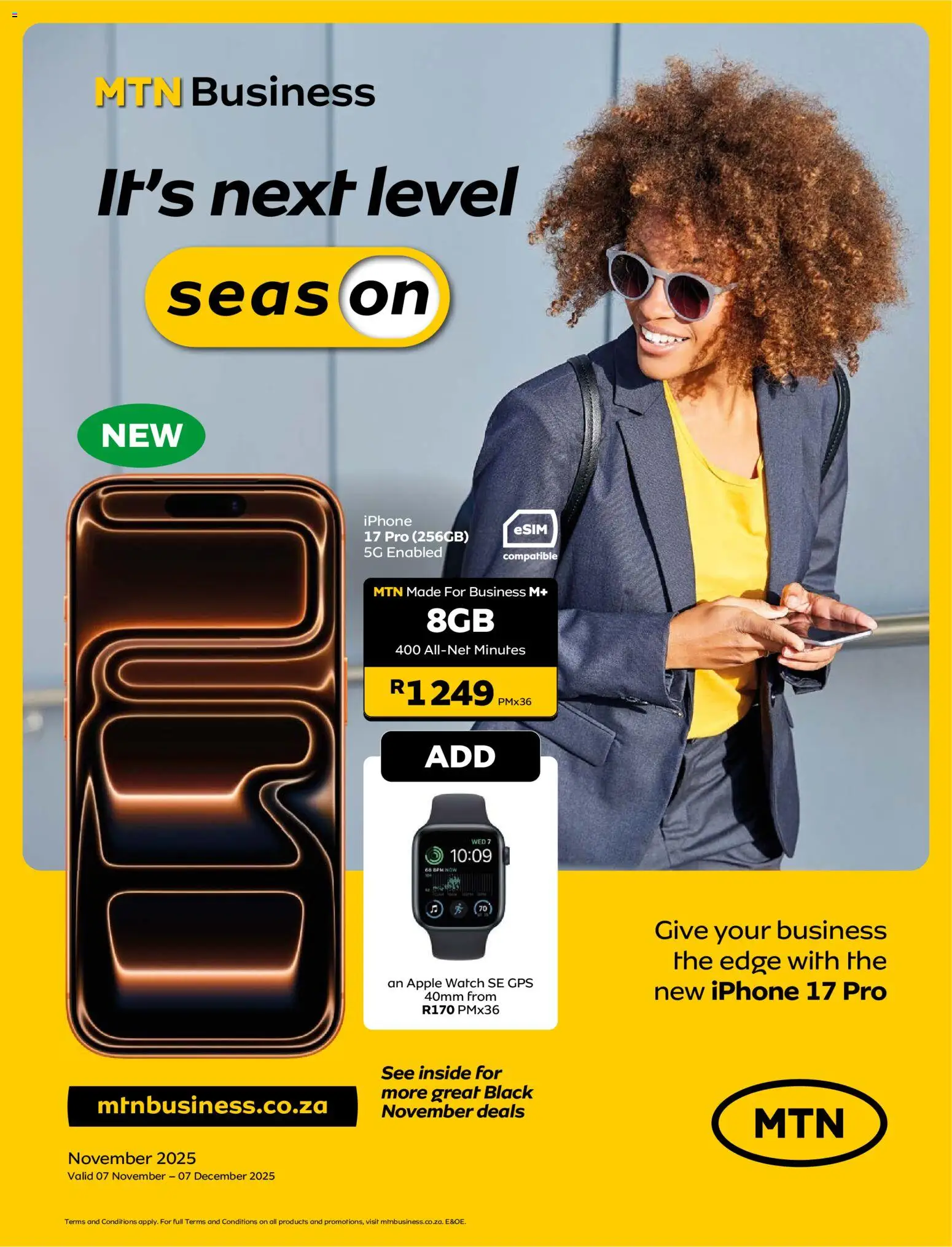 Preview of MTN flyer valid from 07/11/2025