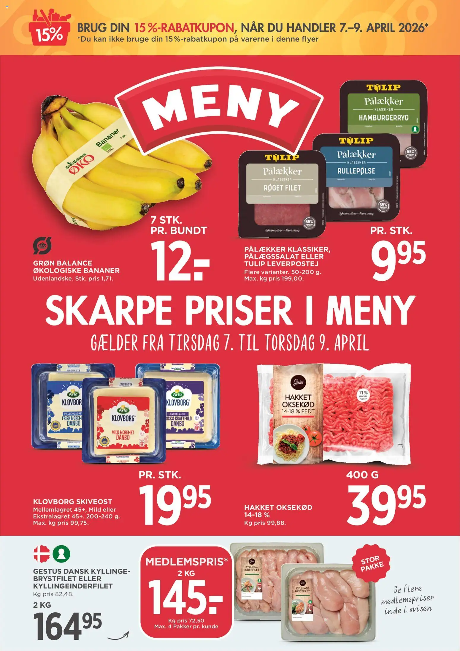 Eksempel på tilbudsavis Meny - Tilbudsavis uge 15 fra butik Meny gyldig fra 07/04/2026