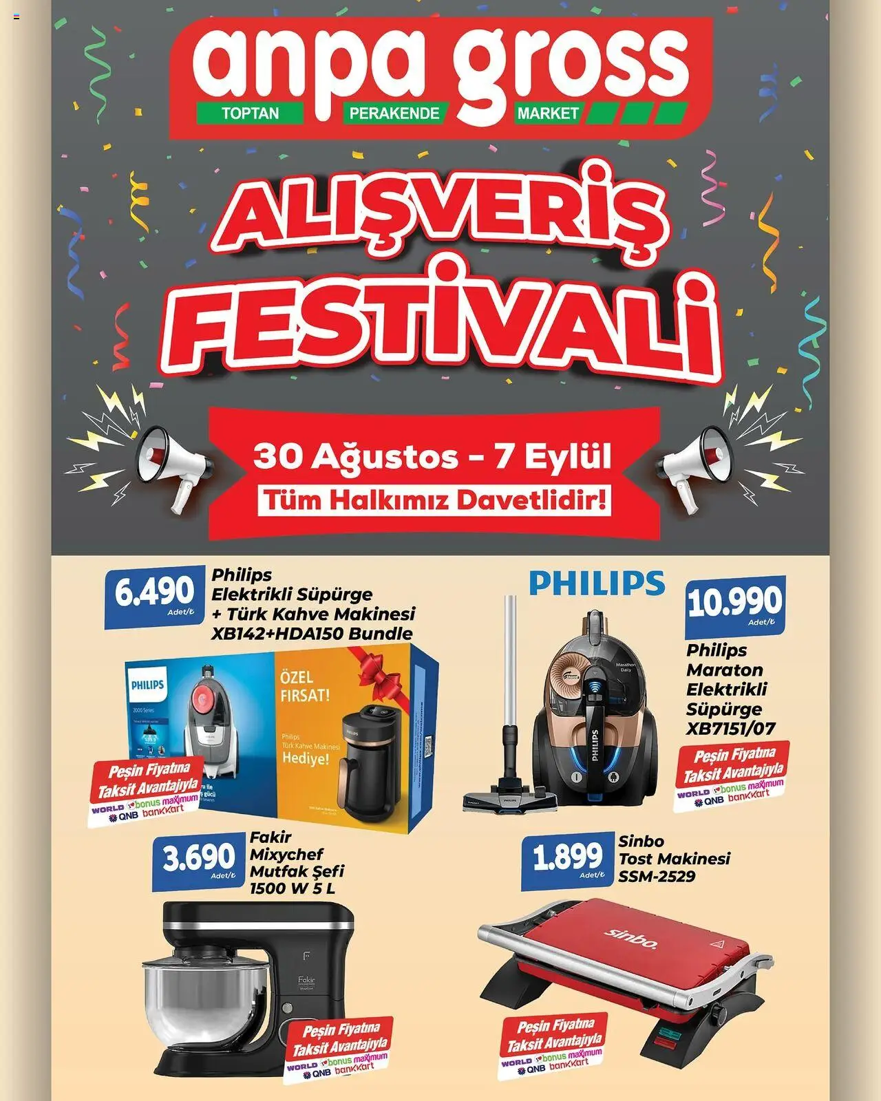 Anpa Gross Katalog (30 Ağustos 2025 - 07 Eylül 2025) - Sayfa numarası 1