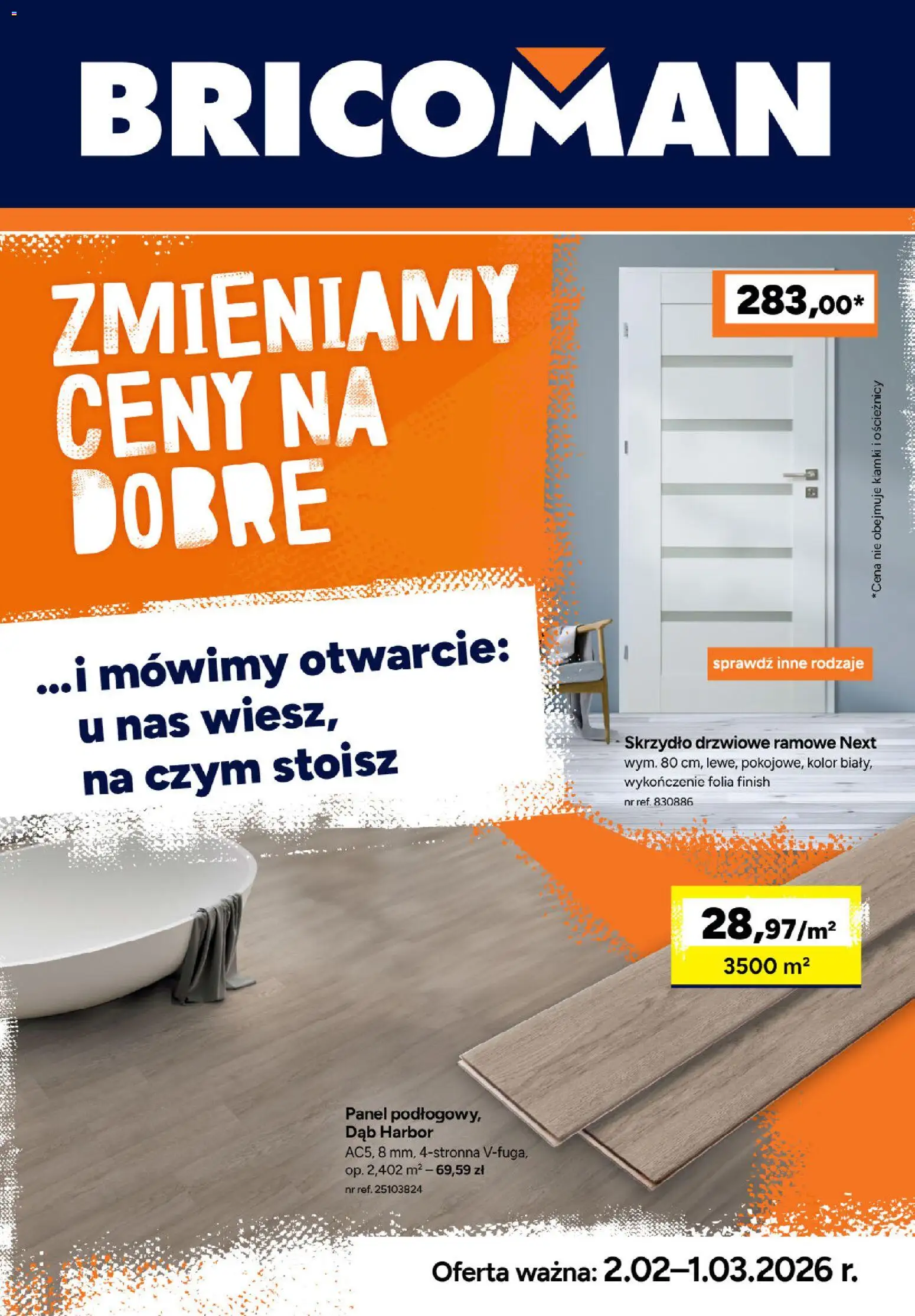 Pogląd gazetki "Gazetka" ze sklepu Bricoman ważnej od 02.02.2026