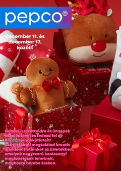 Pepco - Akciós újság Pepco megtekintése, amely érvényes 2025.12.11.-től