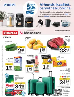 Pregled letka KONZUM katalog trgovine KONZUM vrijedi od 07.04.2026