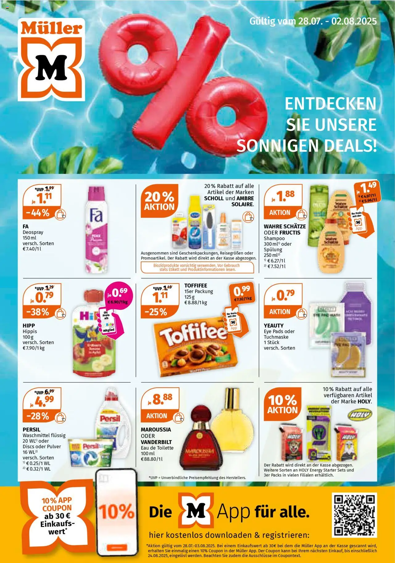 Müller Prospekt (vom 28.07.2025 - 02.08.2025)