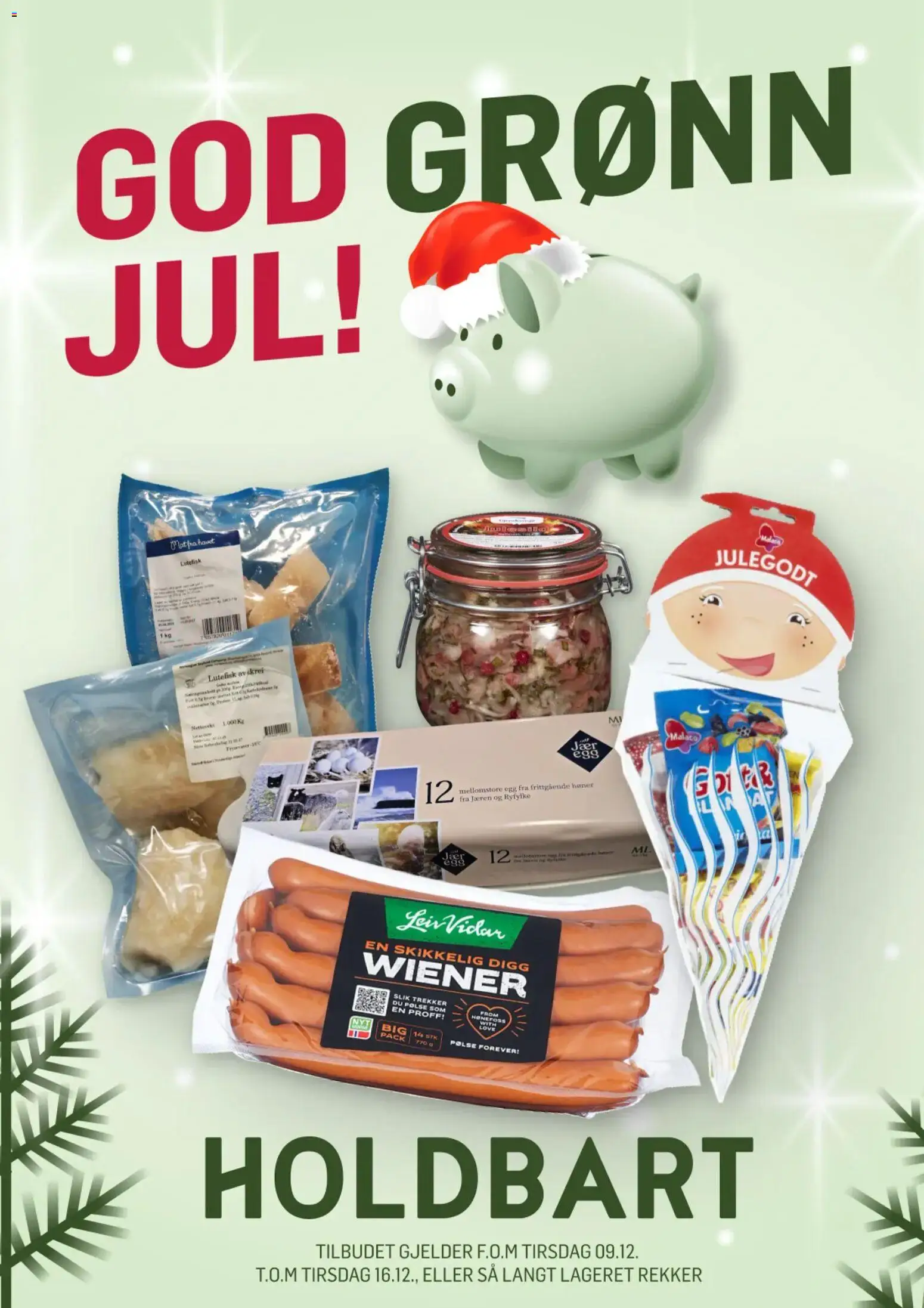 Forhåndsvis Kundeavis fra butikk Holdbart gyldig fra 09/12/2025